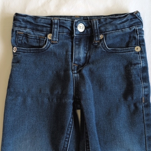 true religion soft & stretchy straight leg denim jeans 3T toddler unisex - Picture 2 of 10